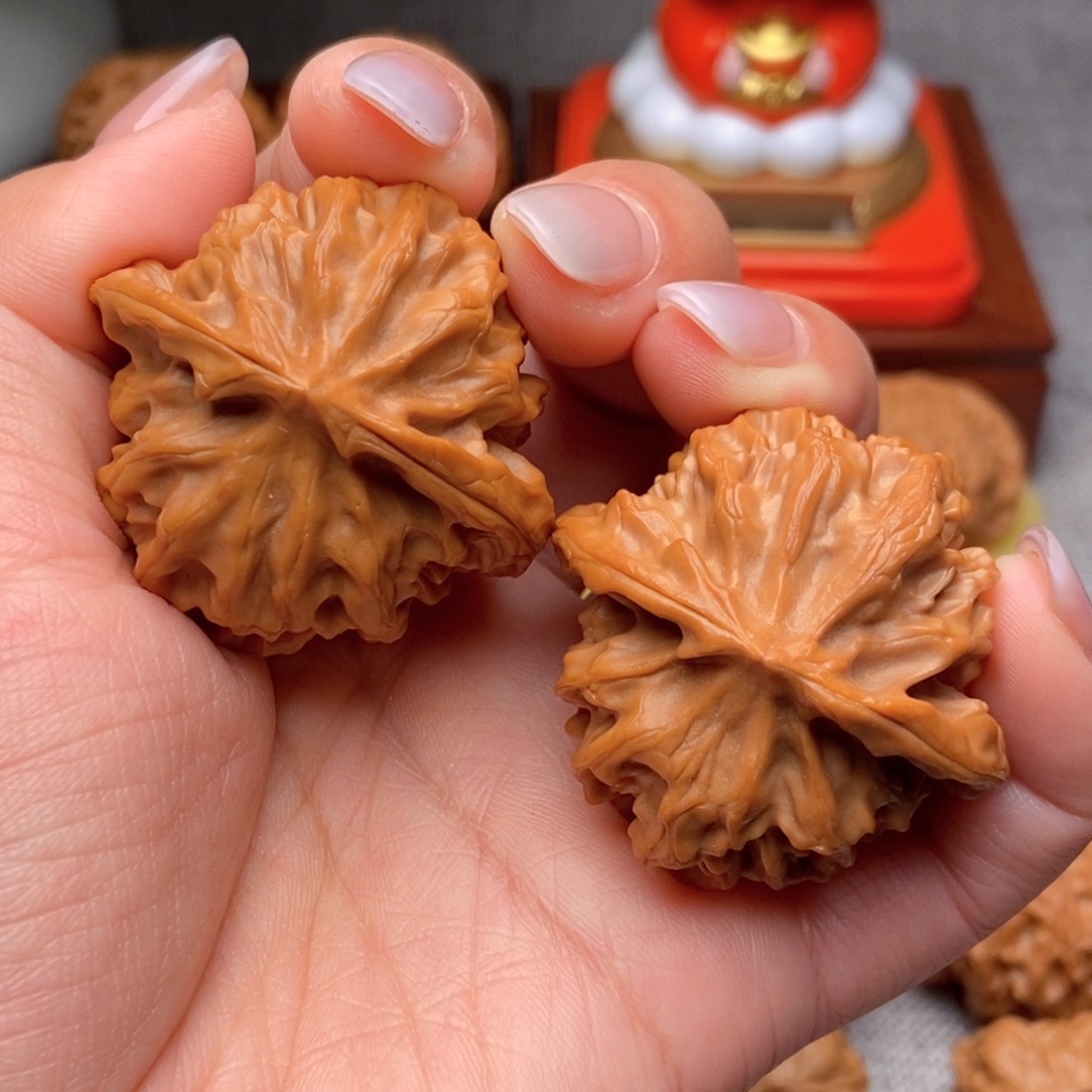 文玩核桃把件毕业龙鳞42全品
