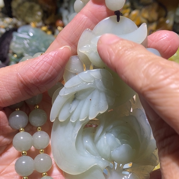 岫玉岫玉吊坠未镶嵌