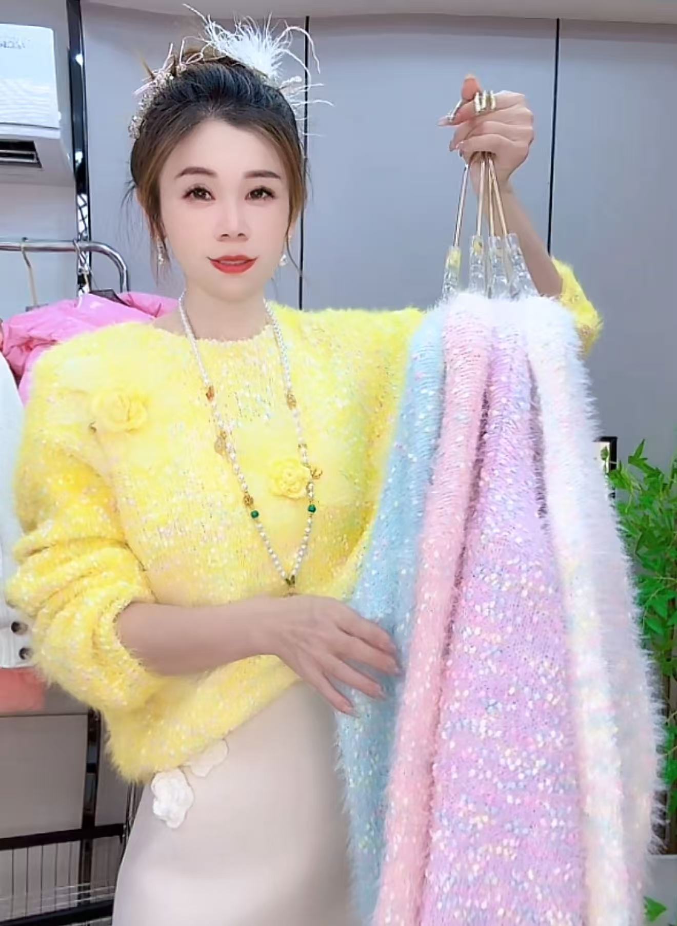 2200#秋冬款针织毛衣