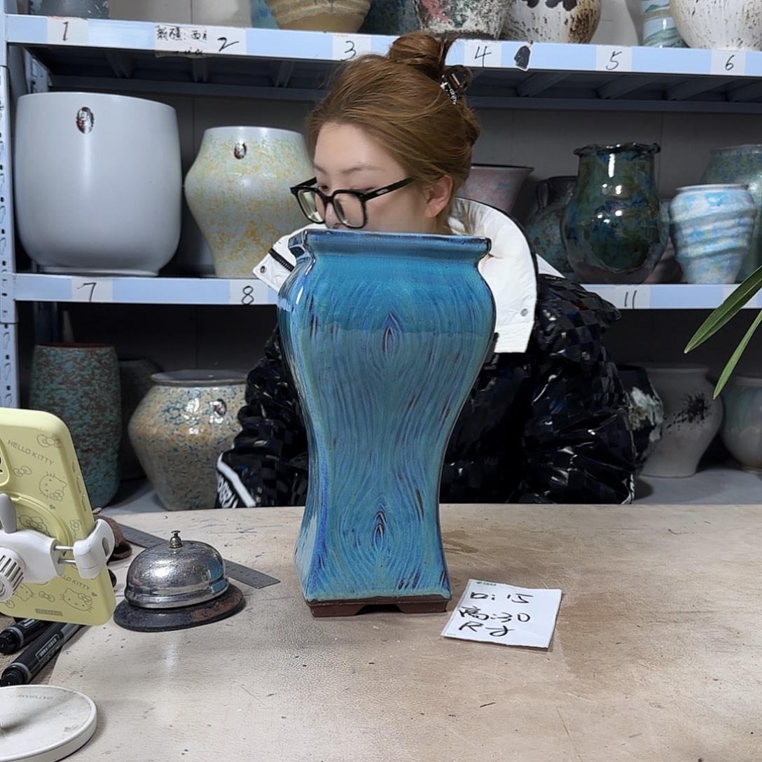 15@30 紫砂花盆尺寸