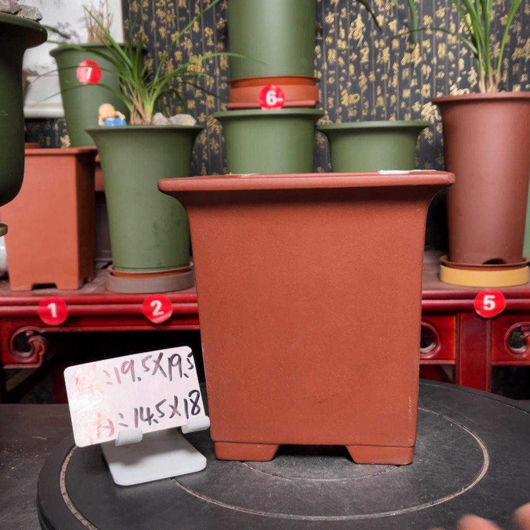 紫砂花盆紫砂花盆