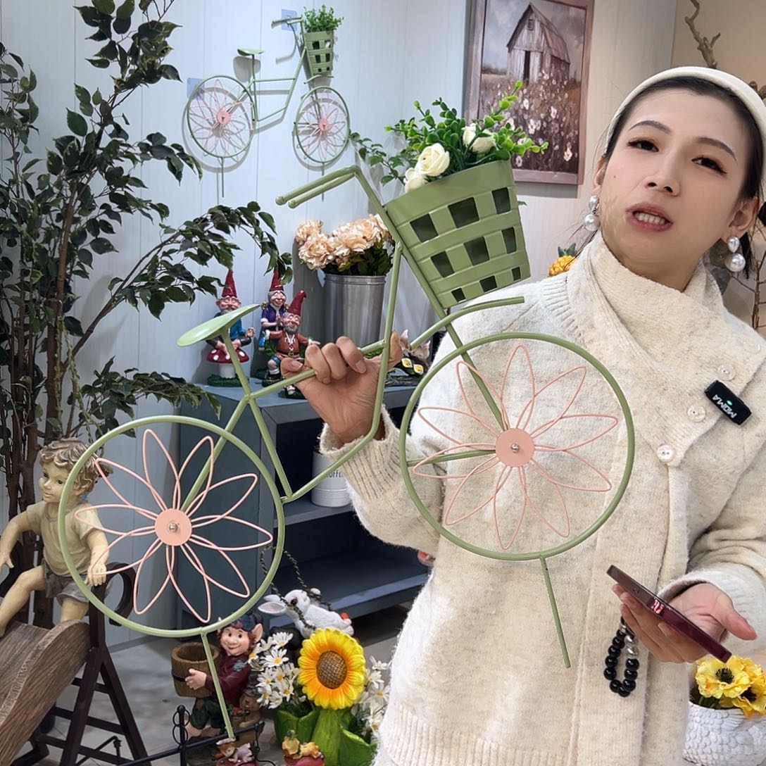 花园摆件红红火火