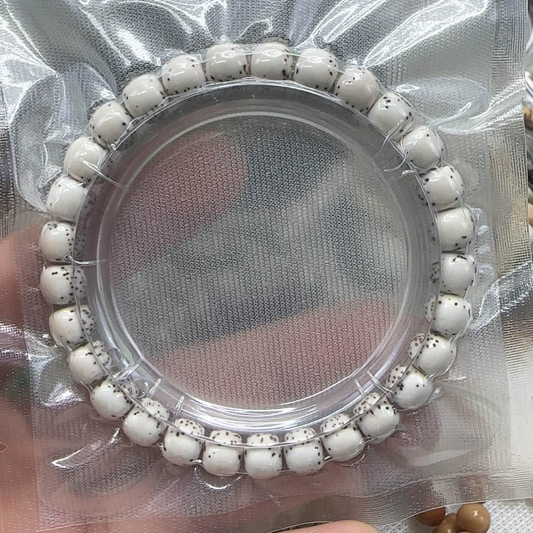 星月菩提手串120高端半壁留白87河豚