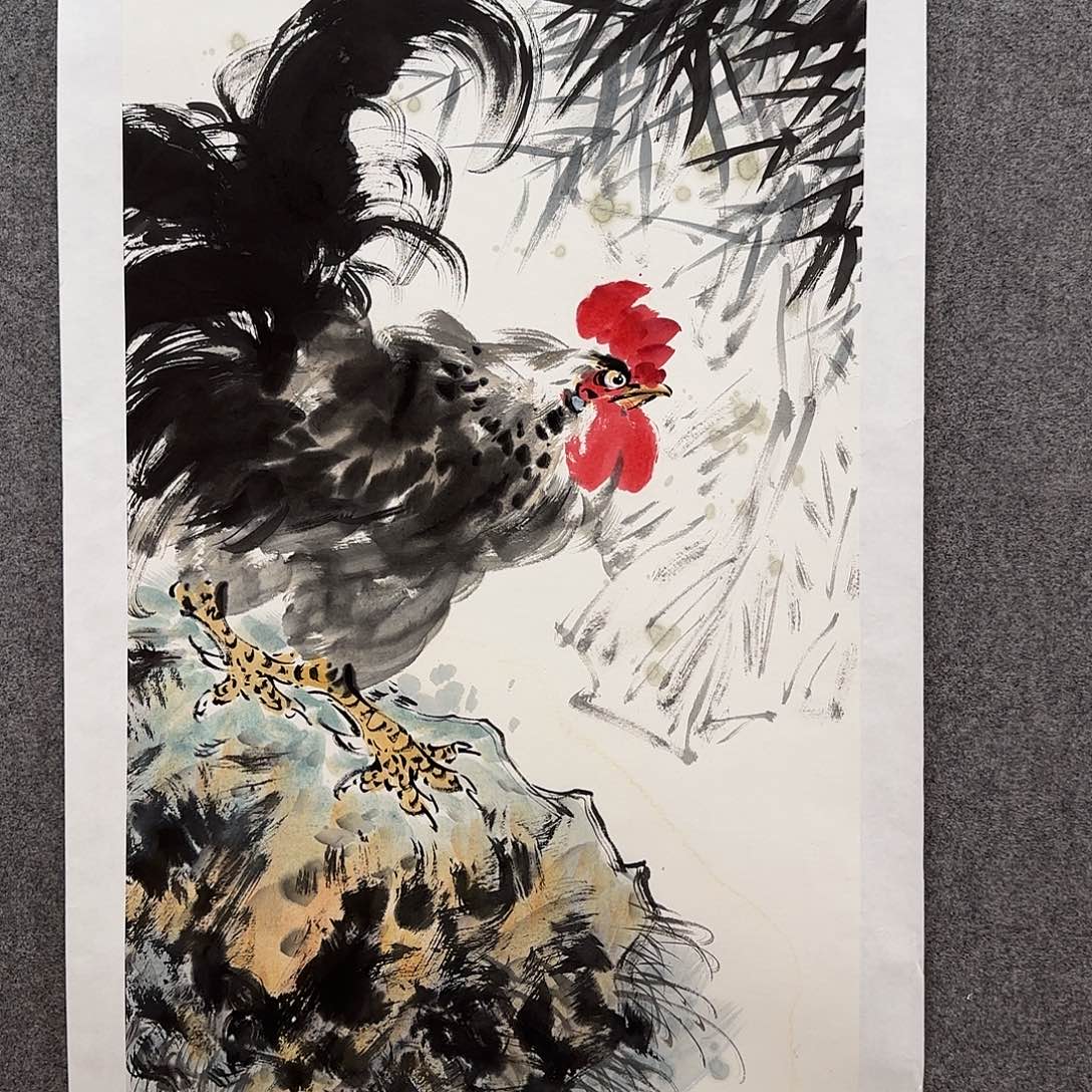 国画娄鹏老师手绘作品