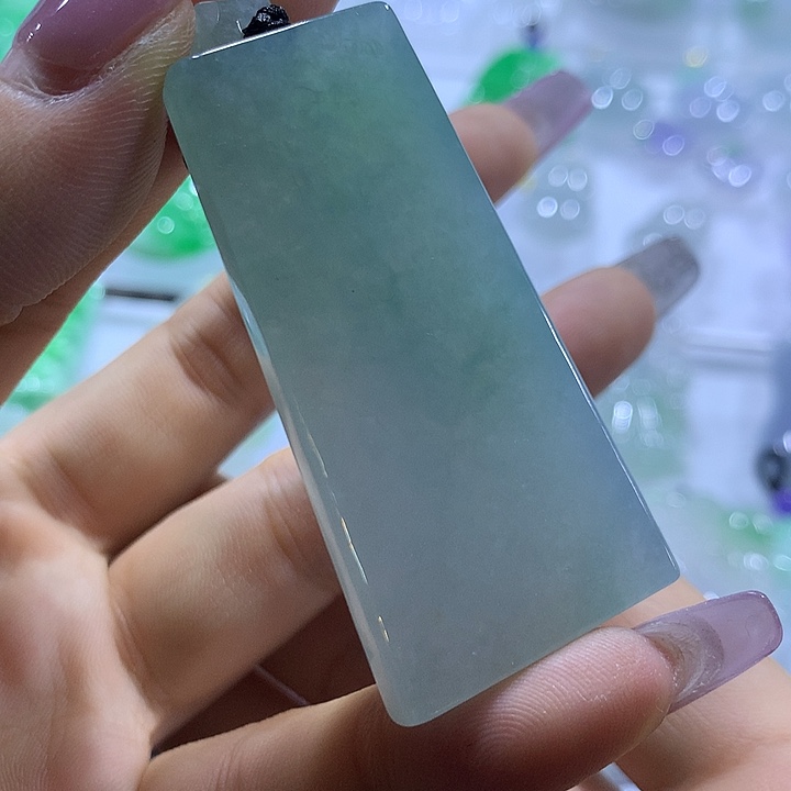 翡翠未镶嵌颈饰天然翡翠A货吊坠
