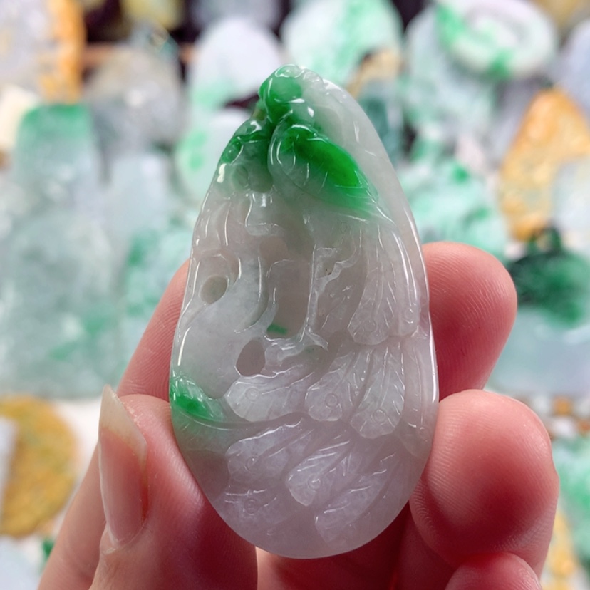 【闪购商品】翡翠吊坠(不含链)未镶嵌