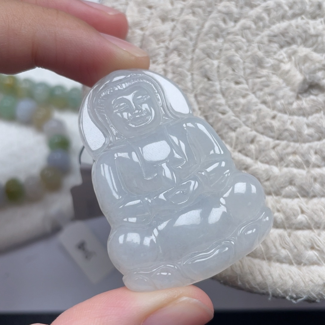 翡翠未镶嵌颈饰天然A货缅甸翡翠