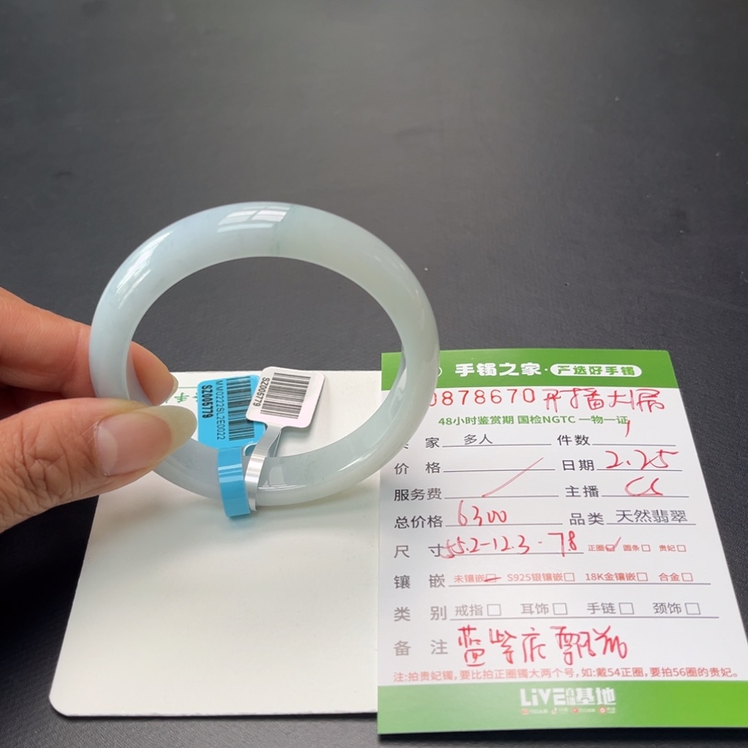 翡翠手镯未镶嵌多人