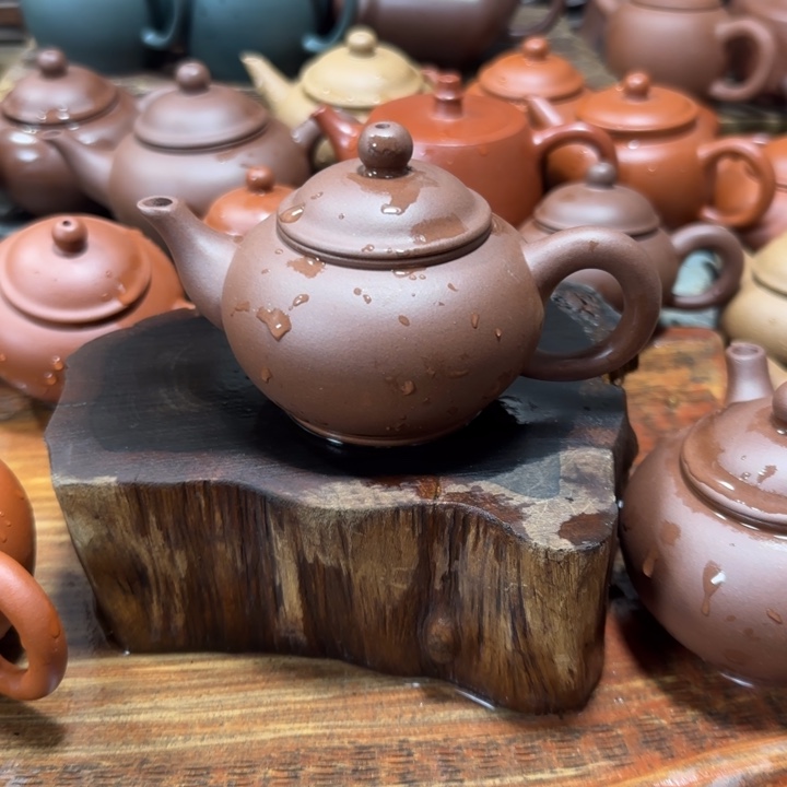 紫砂茶壶容量100毫升