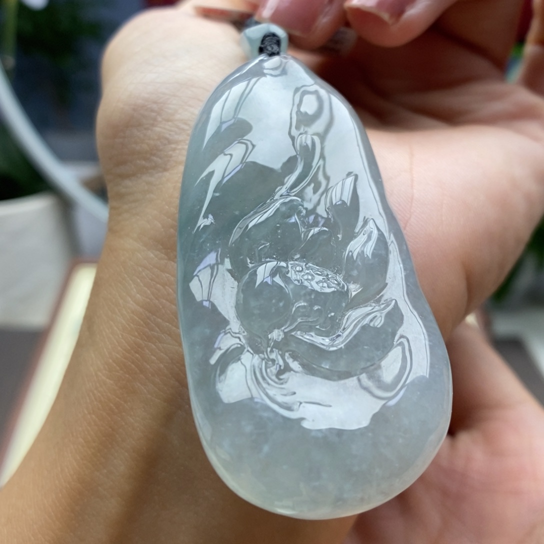 颈饰未镶嵌翡翠吊坠38