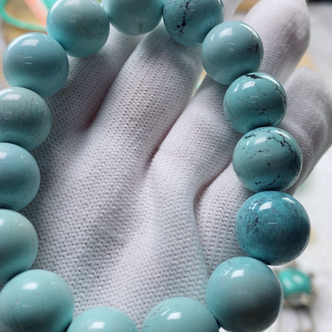 绿松石颈饰未镶嵌李***荔