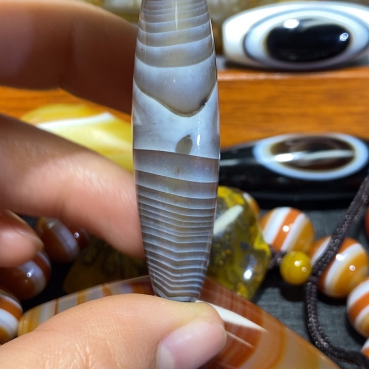 玛瑙/玉髓未镶嵌颈饰