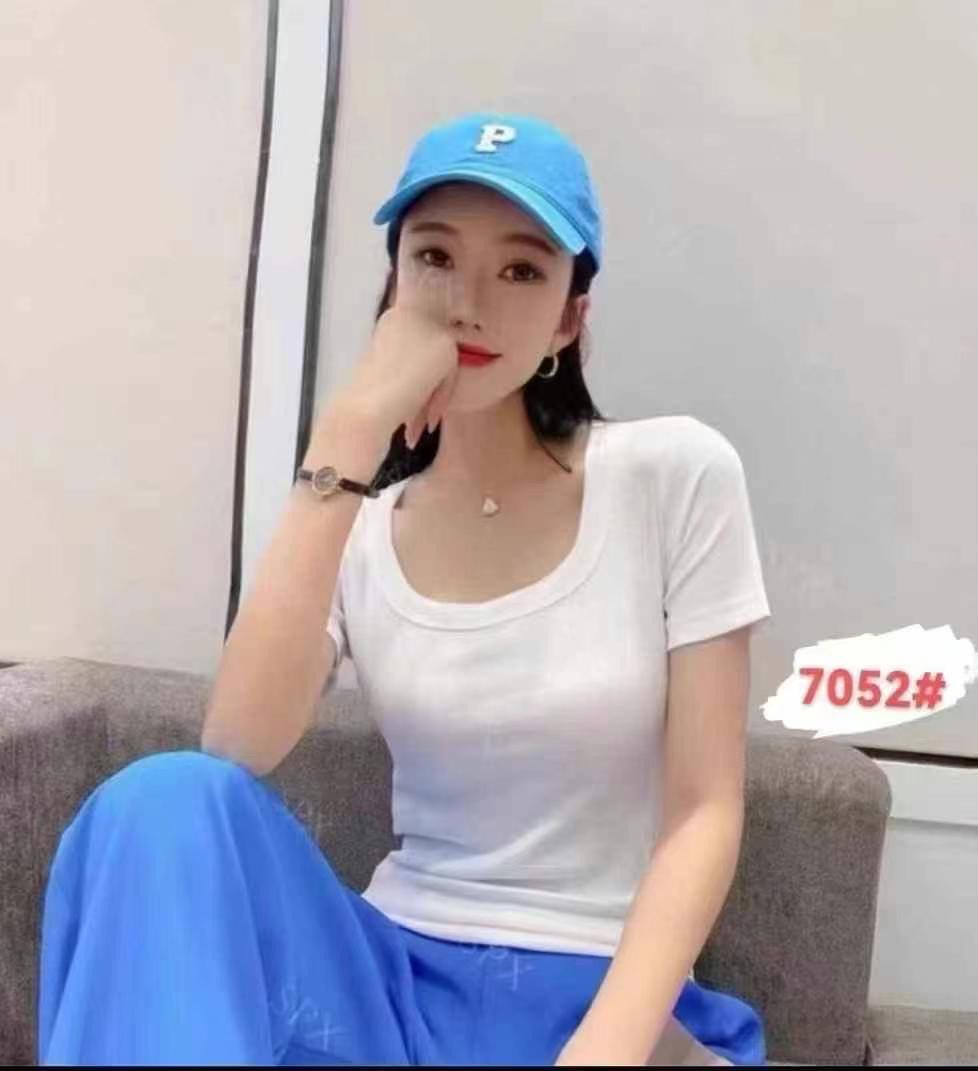 百搭款多色圆领罗纹体恤～120斤～150斤以内～