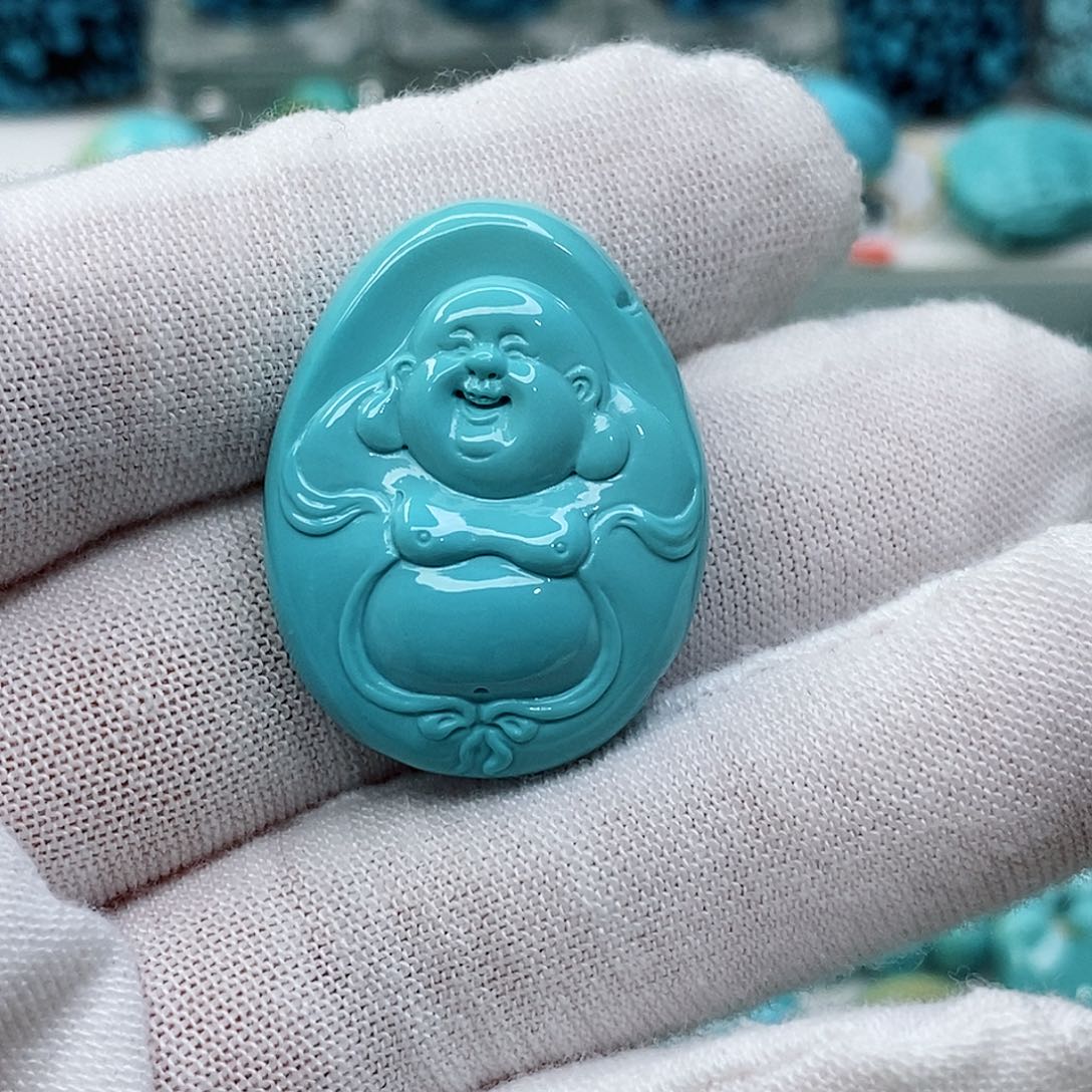 绿松石珠宝奇石未镶嵌