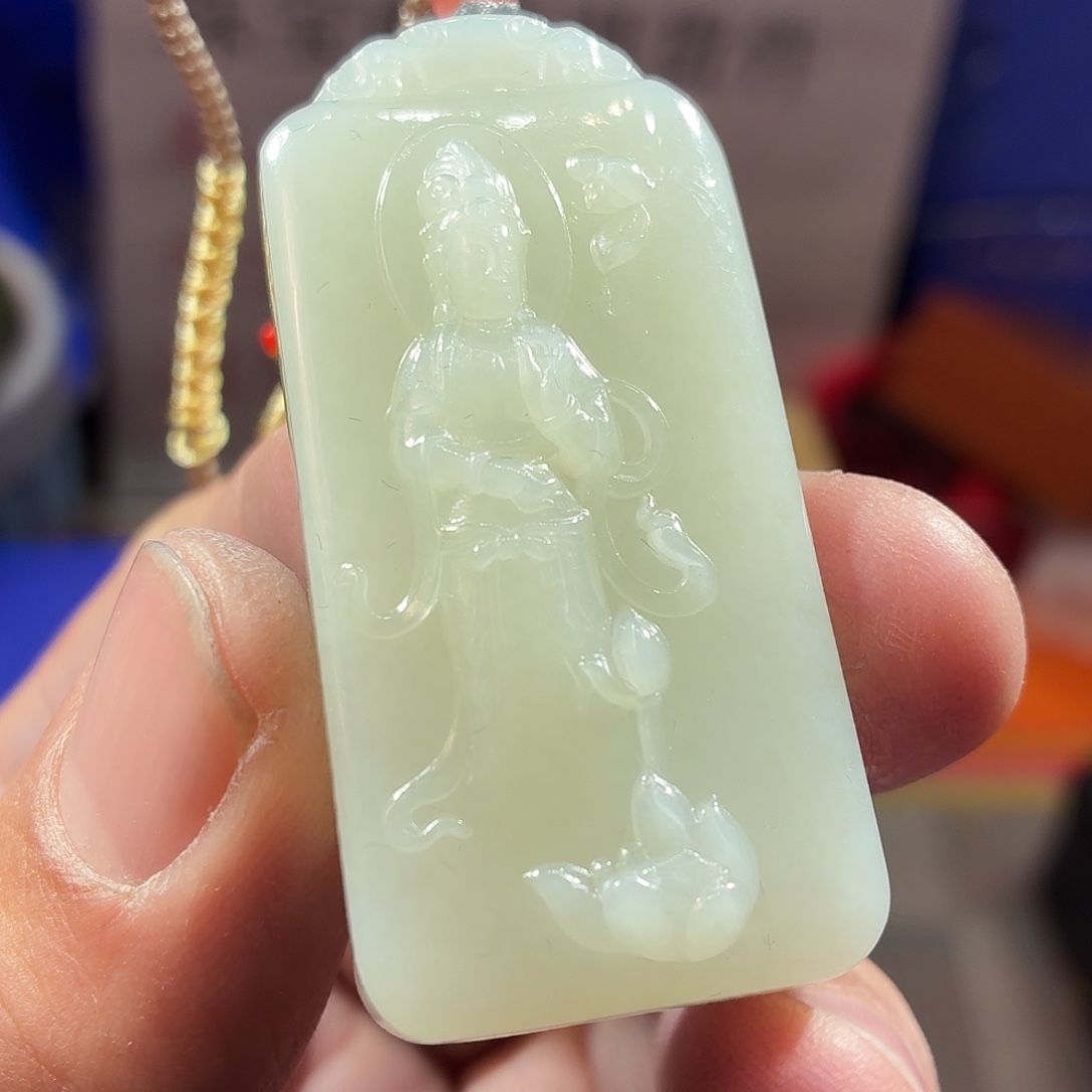 和田玉（糖玉）未镶嵌颈饰