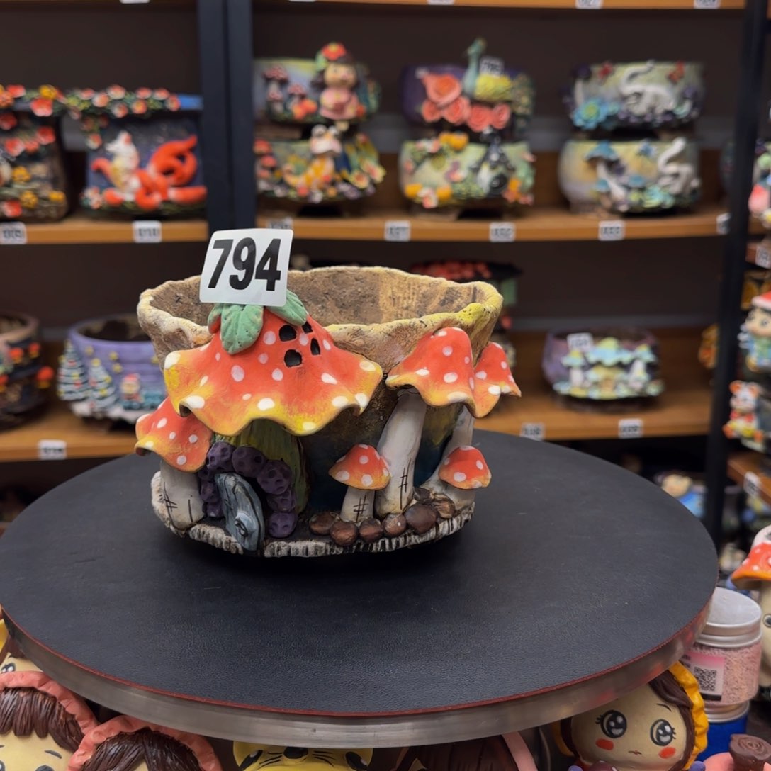 【闪购商品】粗陶手捏