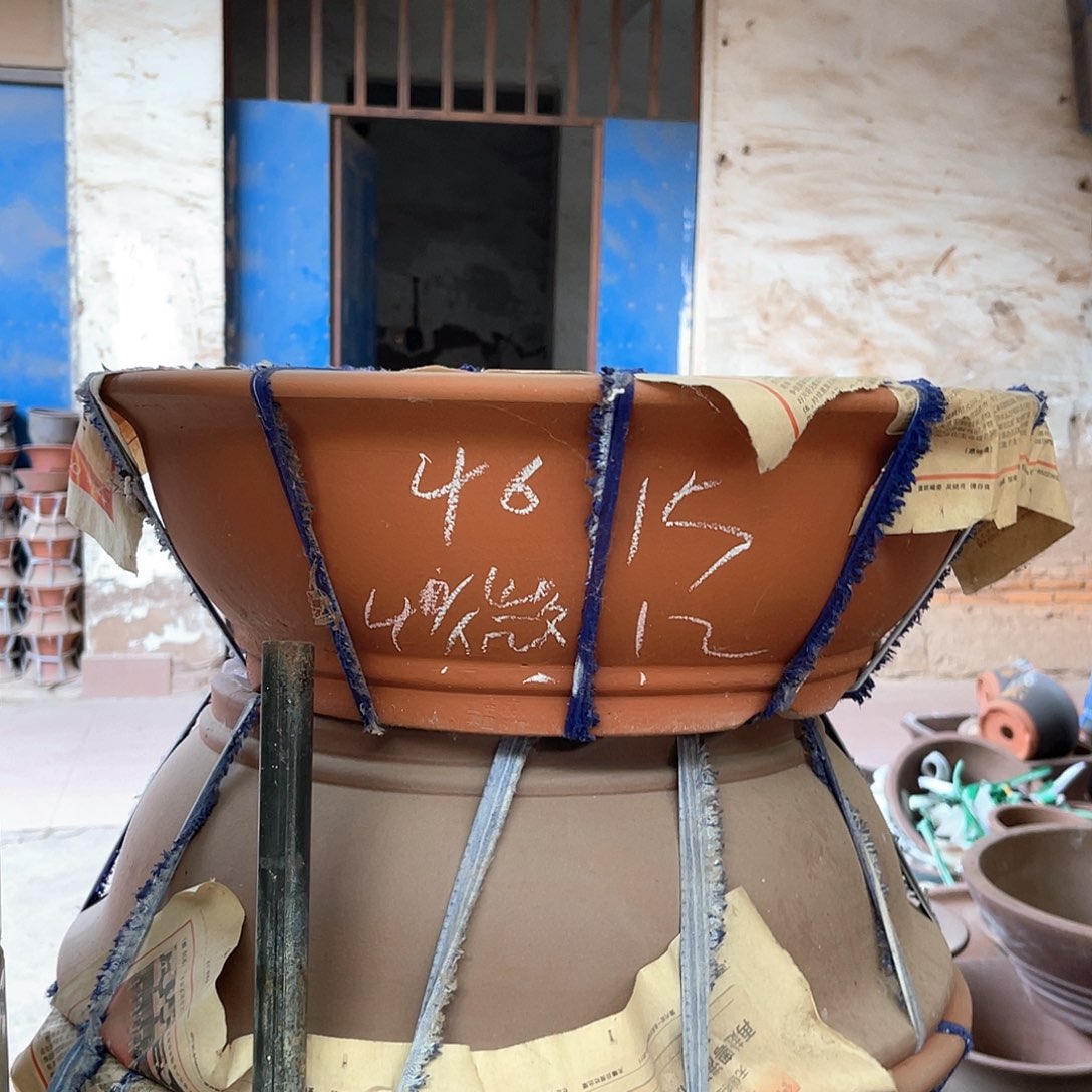 紫砂花盆大碗盆一个