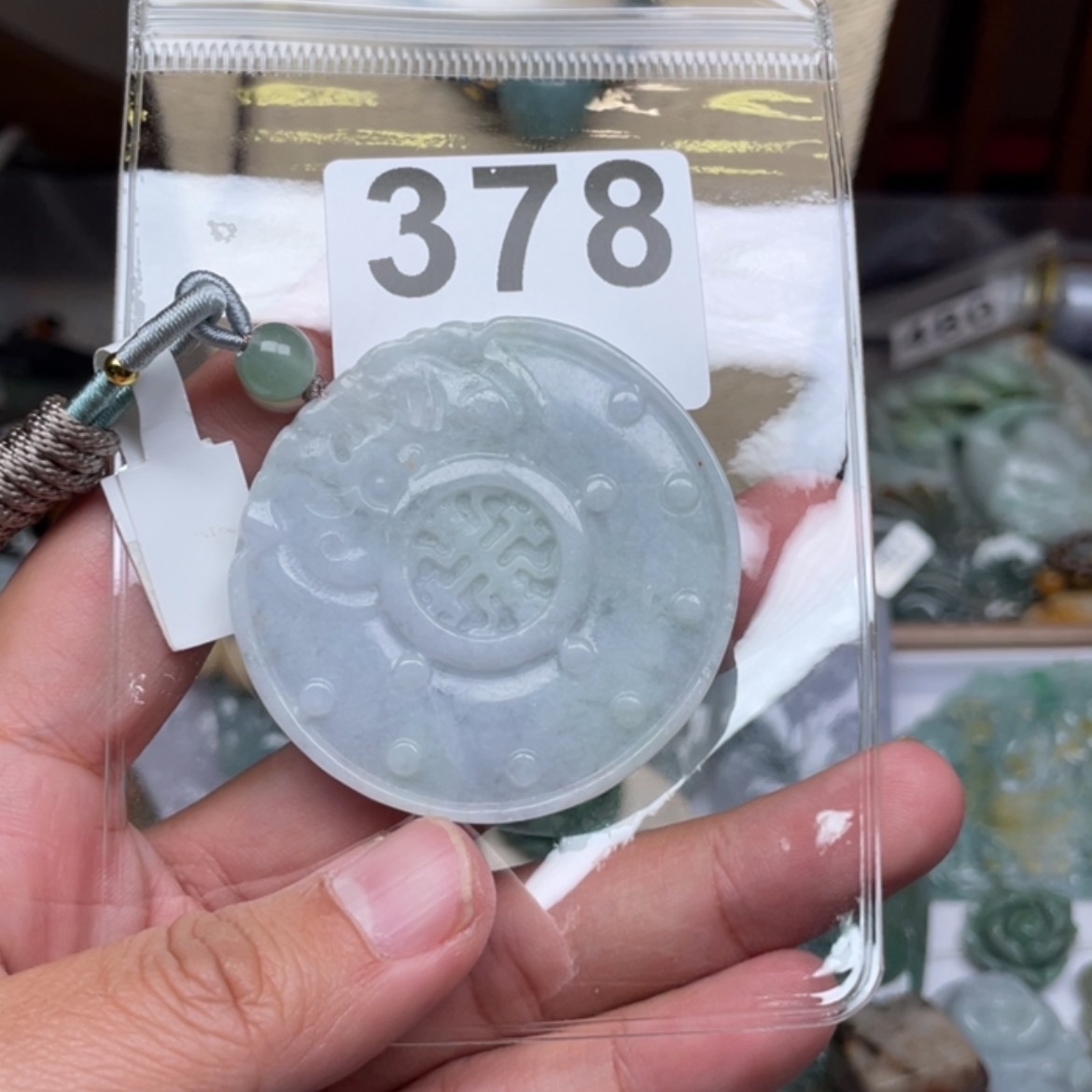 【闪购商品】翡翠颈饰未镶嵌记**浅翡翠