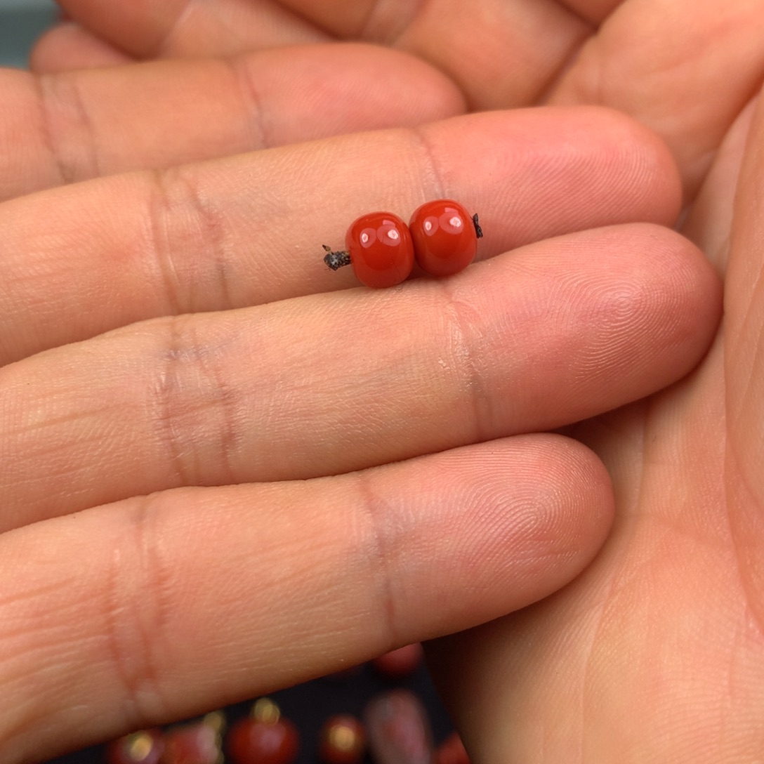 南红玛瑙珠子未镶嵌冷**底