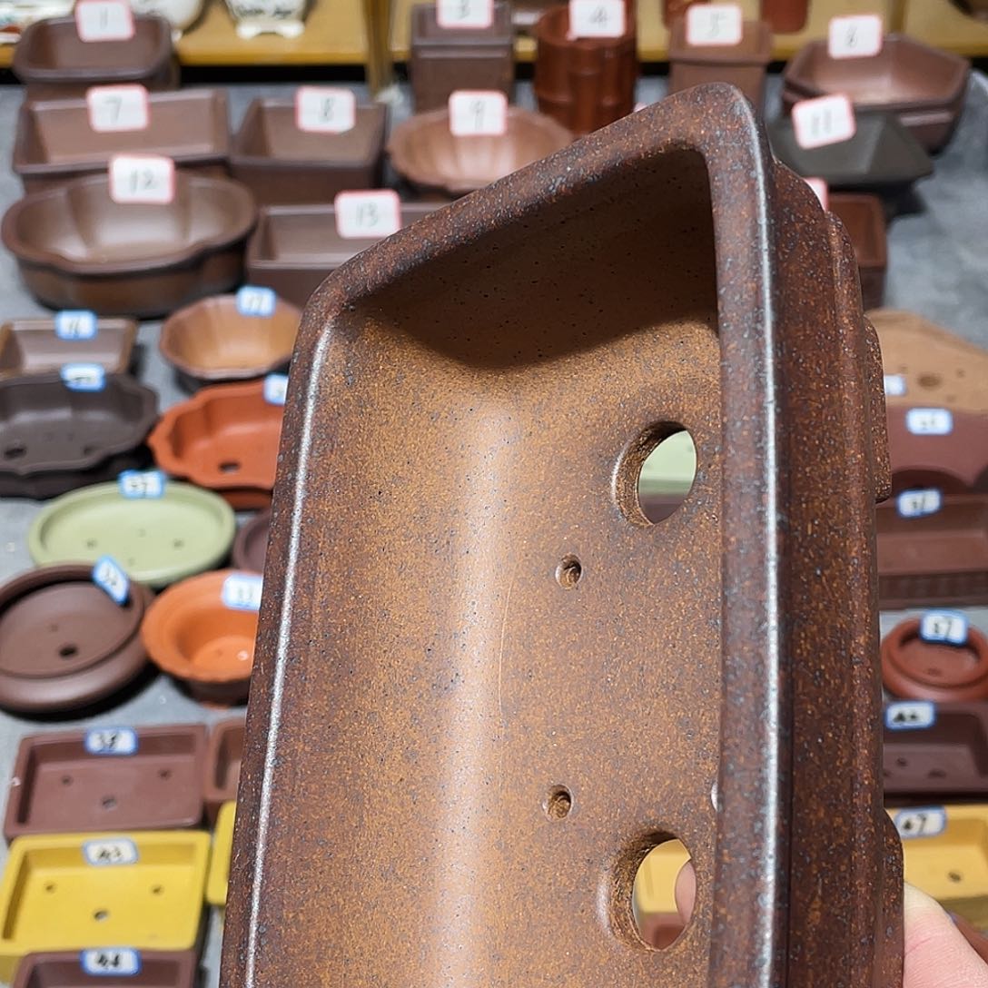 紫砂紫砂小盆15*11*4