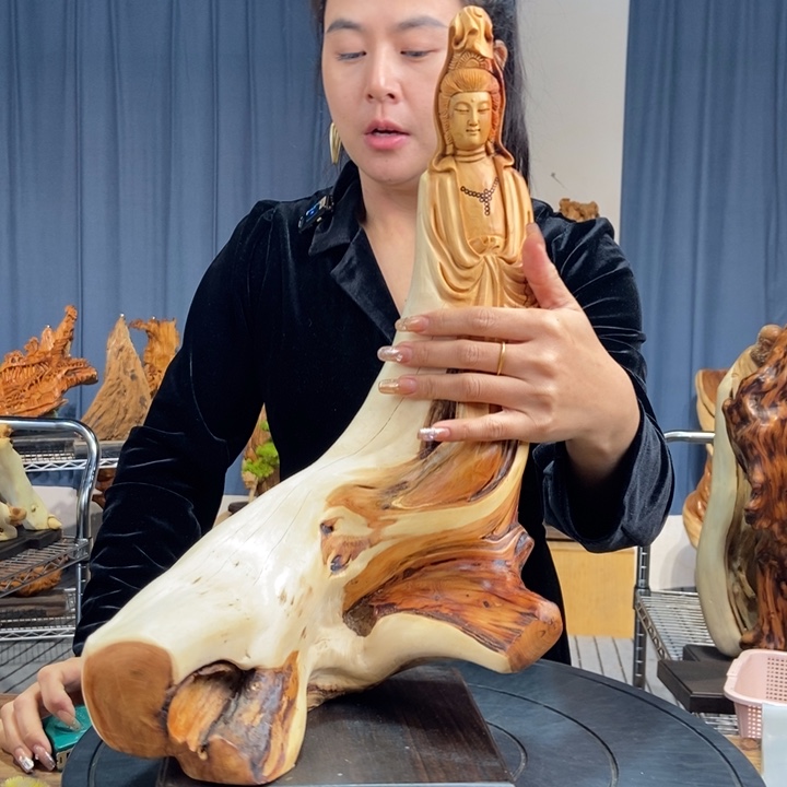 柏木（崖柏）随型摆件