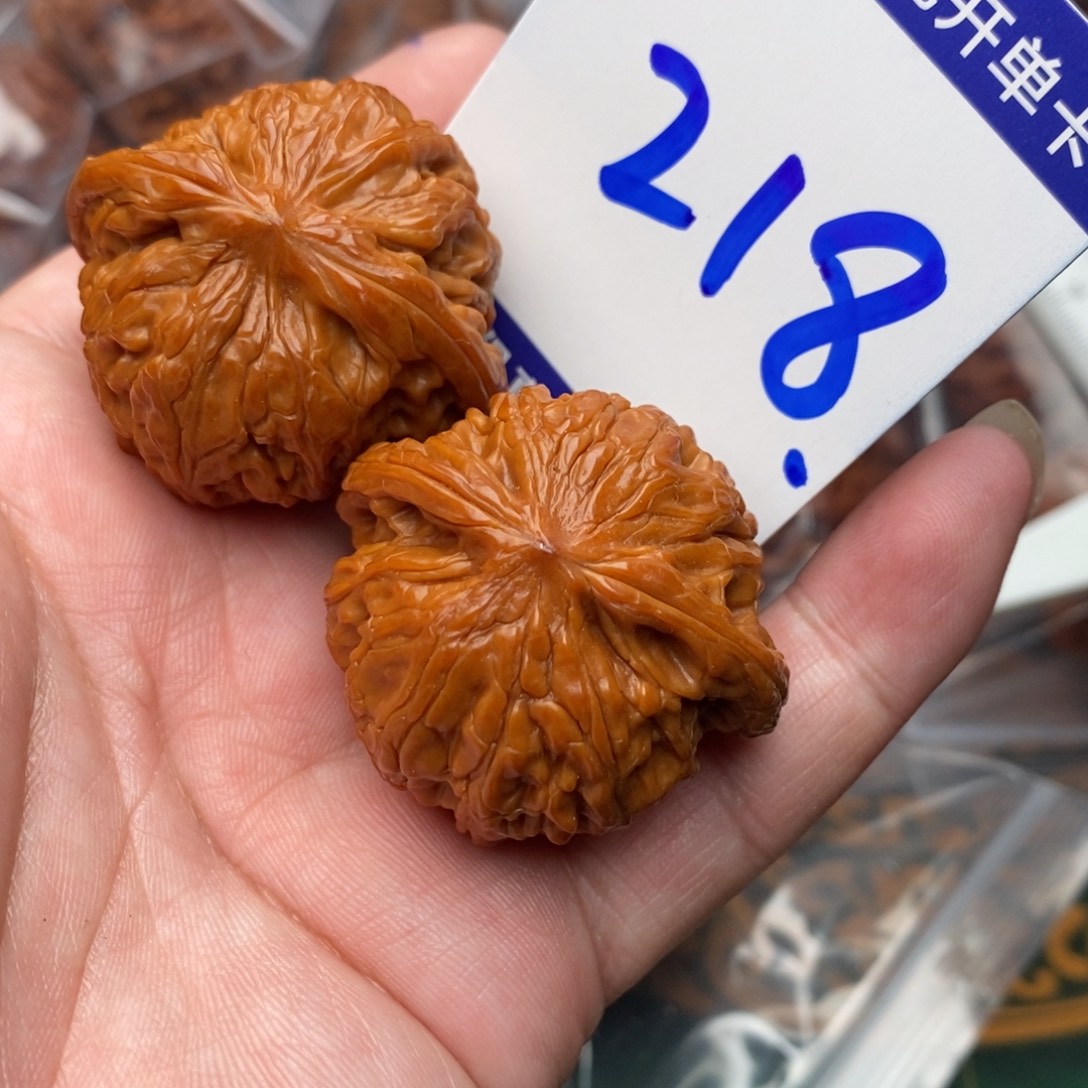 把件文玩核桃磨盘狮子头38