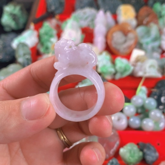 翡翠项链未镶嵌翡翠扳指