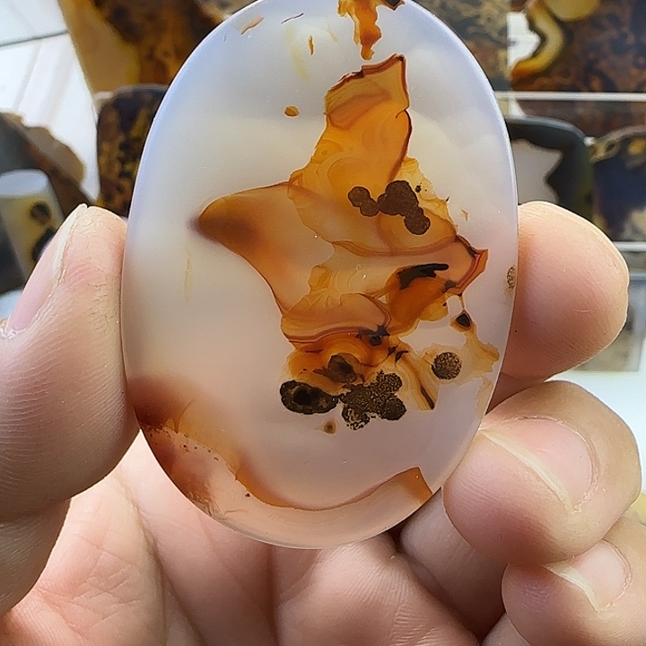 玛瑙/玉髓未镶嵌颈饰