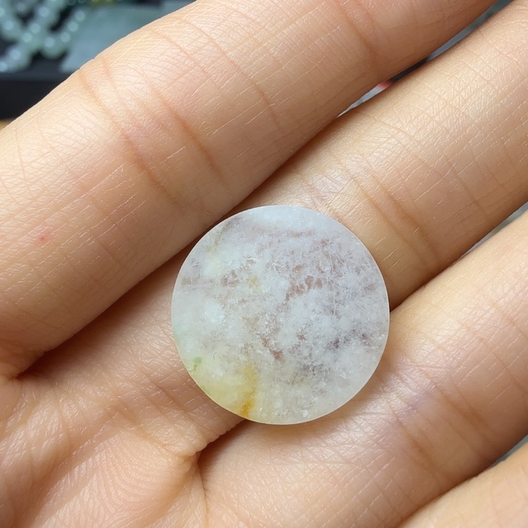 翡翠未镶嵌颈饰天然缅甸翡翠A货