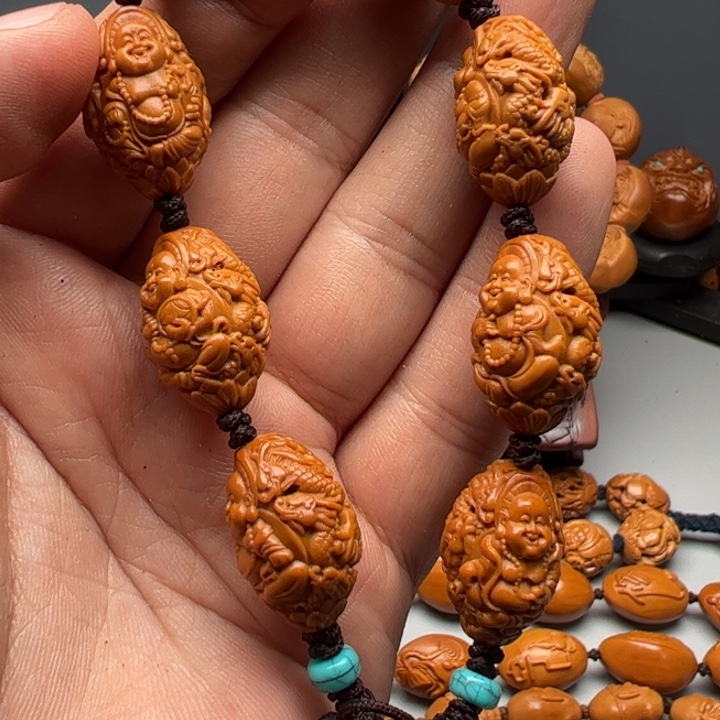 橄榄核手串/手链你好喜欢