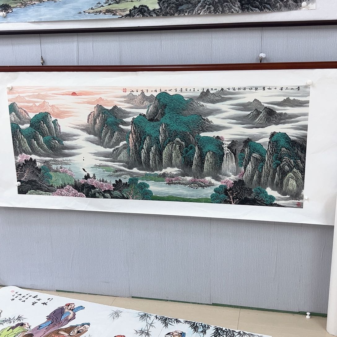 国画乾**锦国画作品欣赏