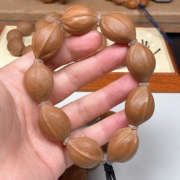 橄榄核手串19×29老树铁核原籽