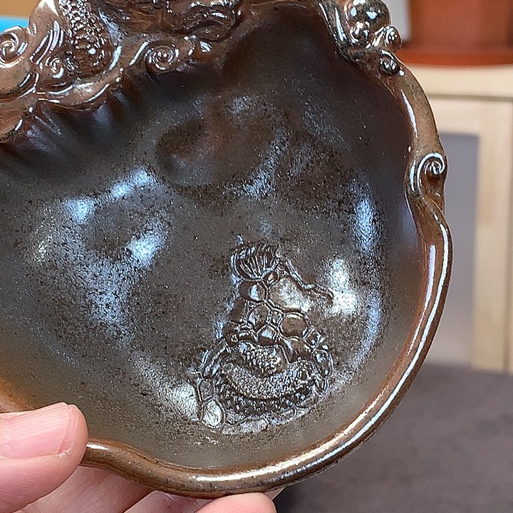 紫砂柴烧纯自然柴烧