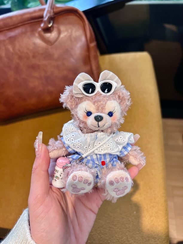 可爱小熊挂件公仔可爱甜美挂件玫玫玩偶雪莉