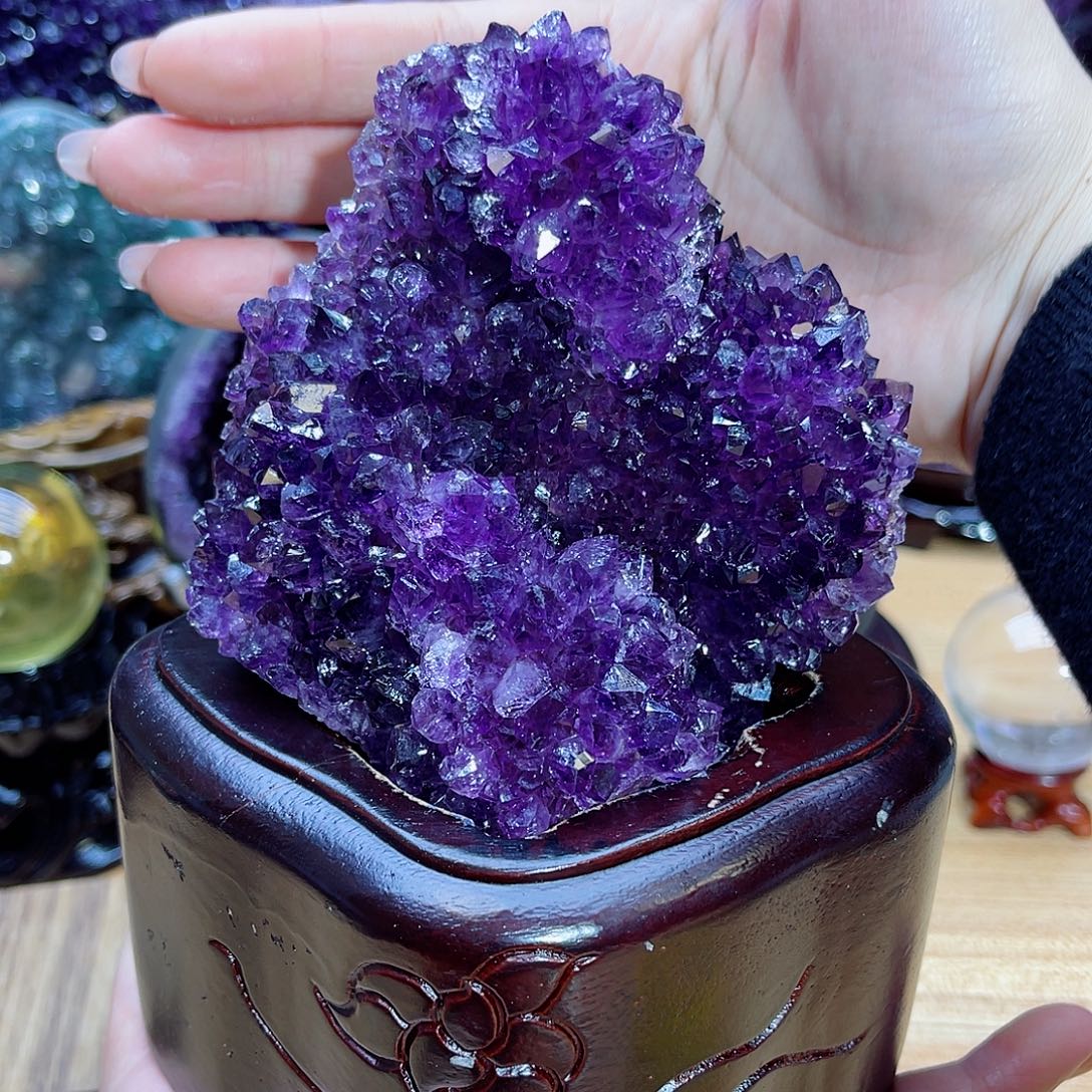 大型摆件（非配饰）未镶嵌紫晶