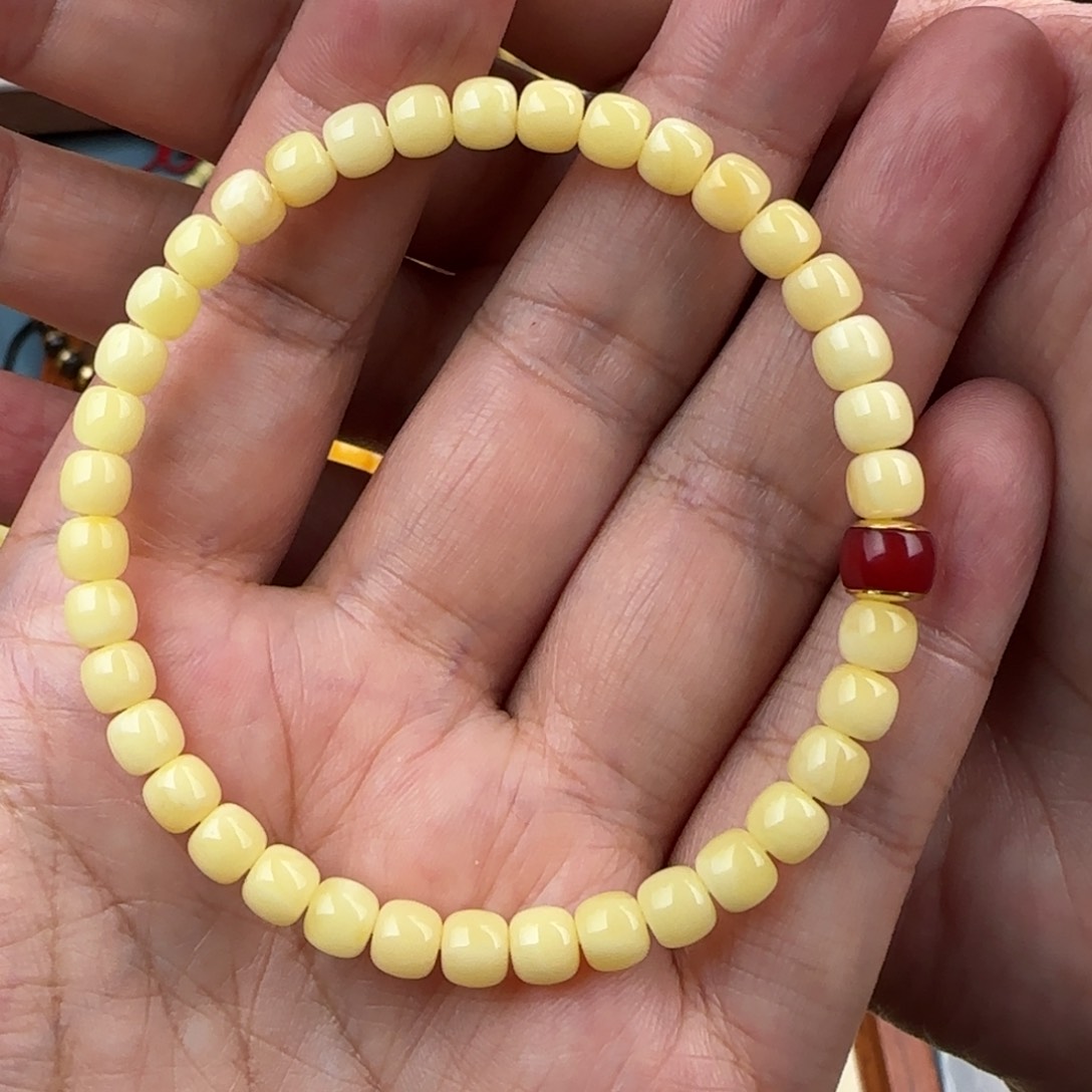 未镶嵌琥珀珠宝奇石5.5咪