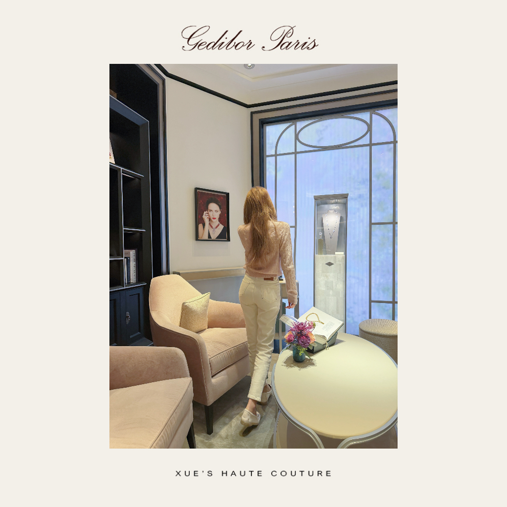 XUEXUE丨lor0皮标极简老钱显瘦百搭皮牌牛仔长裤GD25-NZK804