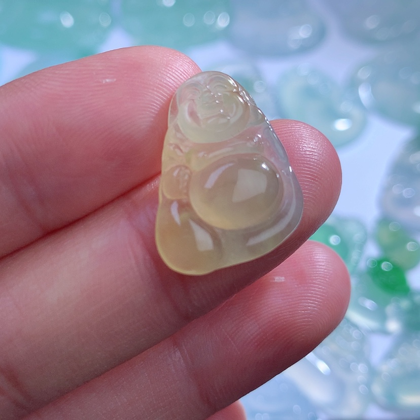 【闪购商品】翡翠颈饰未镶嵌缅甸A货翡翠