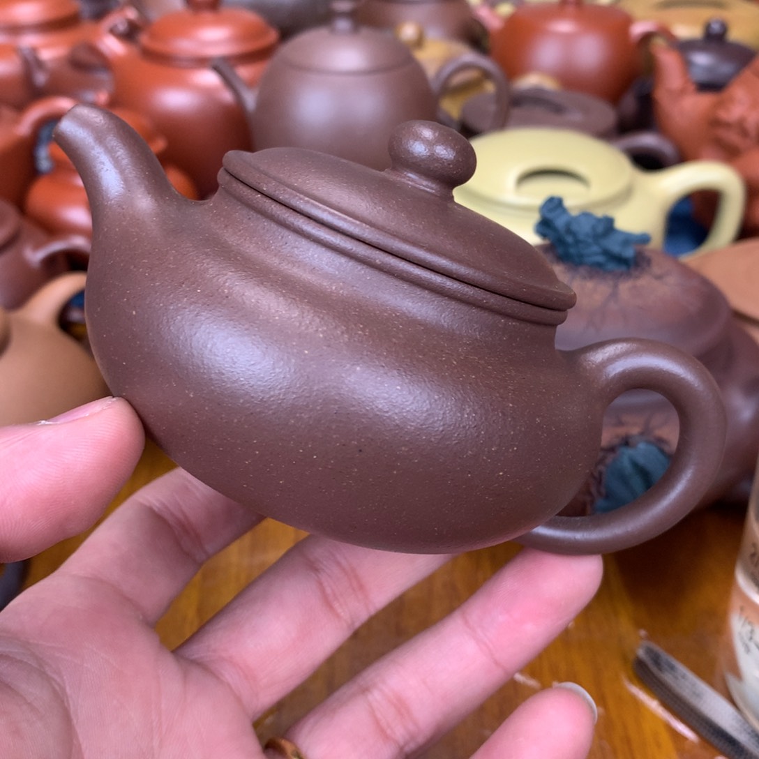 紫砂茶杯漳****产原矿紫砂