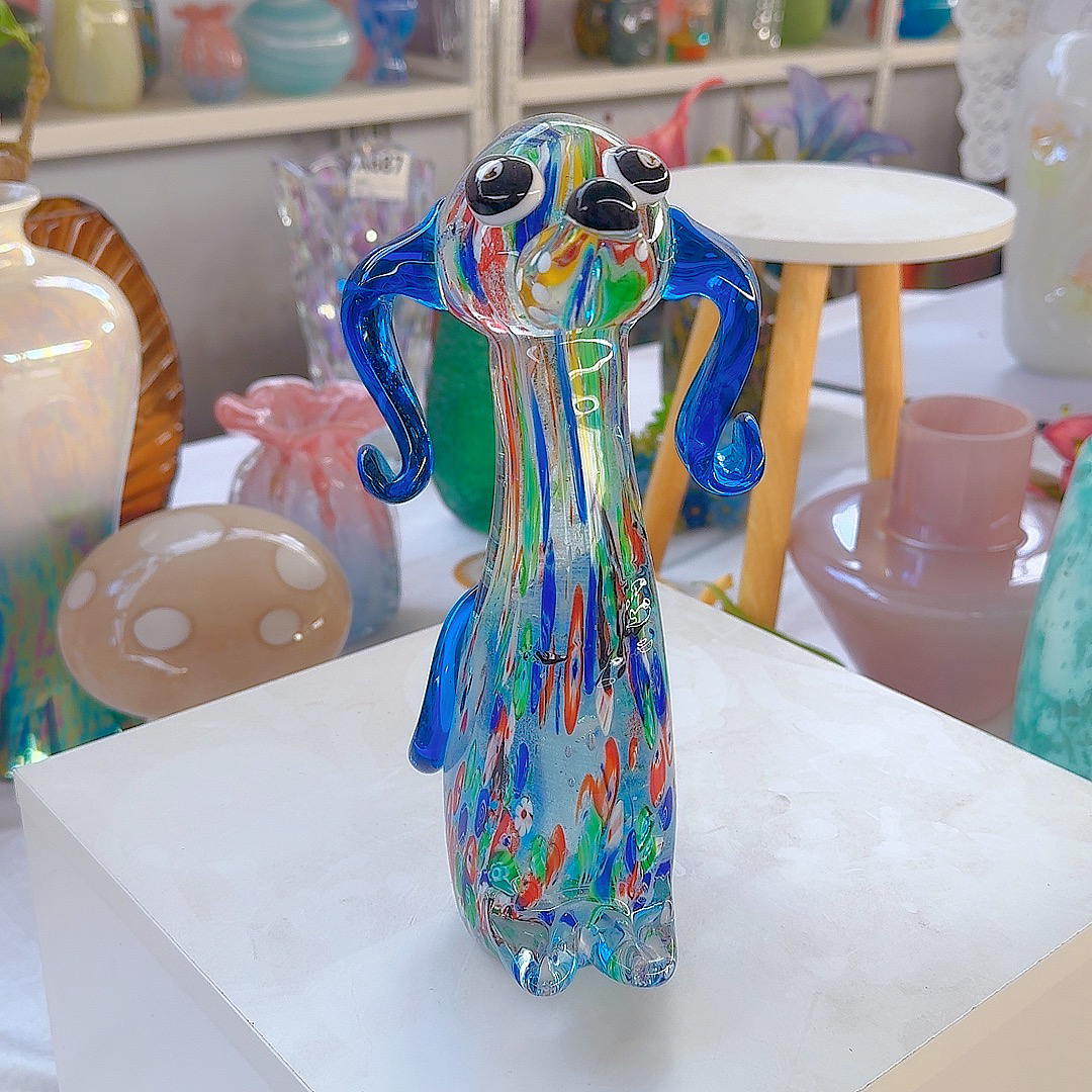 大号万花琉璃旺财狗（瑕疵处理）