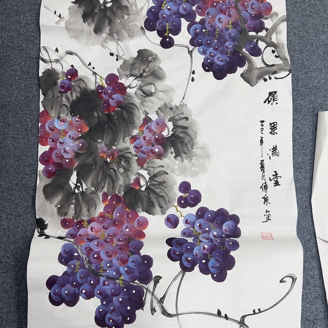 国画纯手绘作品图