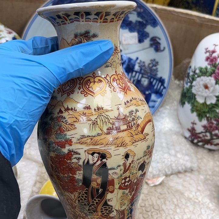 瓷片瓷器摆件 瓷器摆件