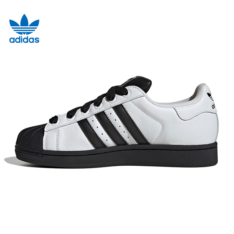 Adidas阿迪达斯三叶草男女鞋贝壳头运动鞋休闲鞋KK4473