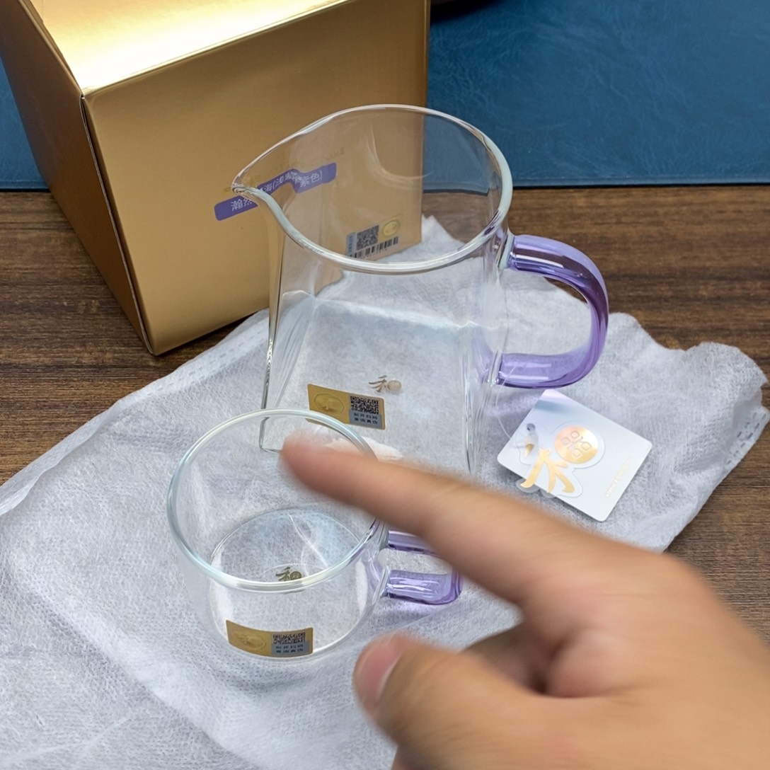 禾器/瀚然茶海/浅紫+清禾杯浅紫/一只