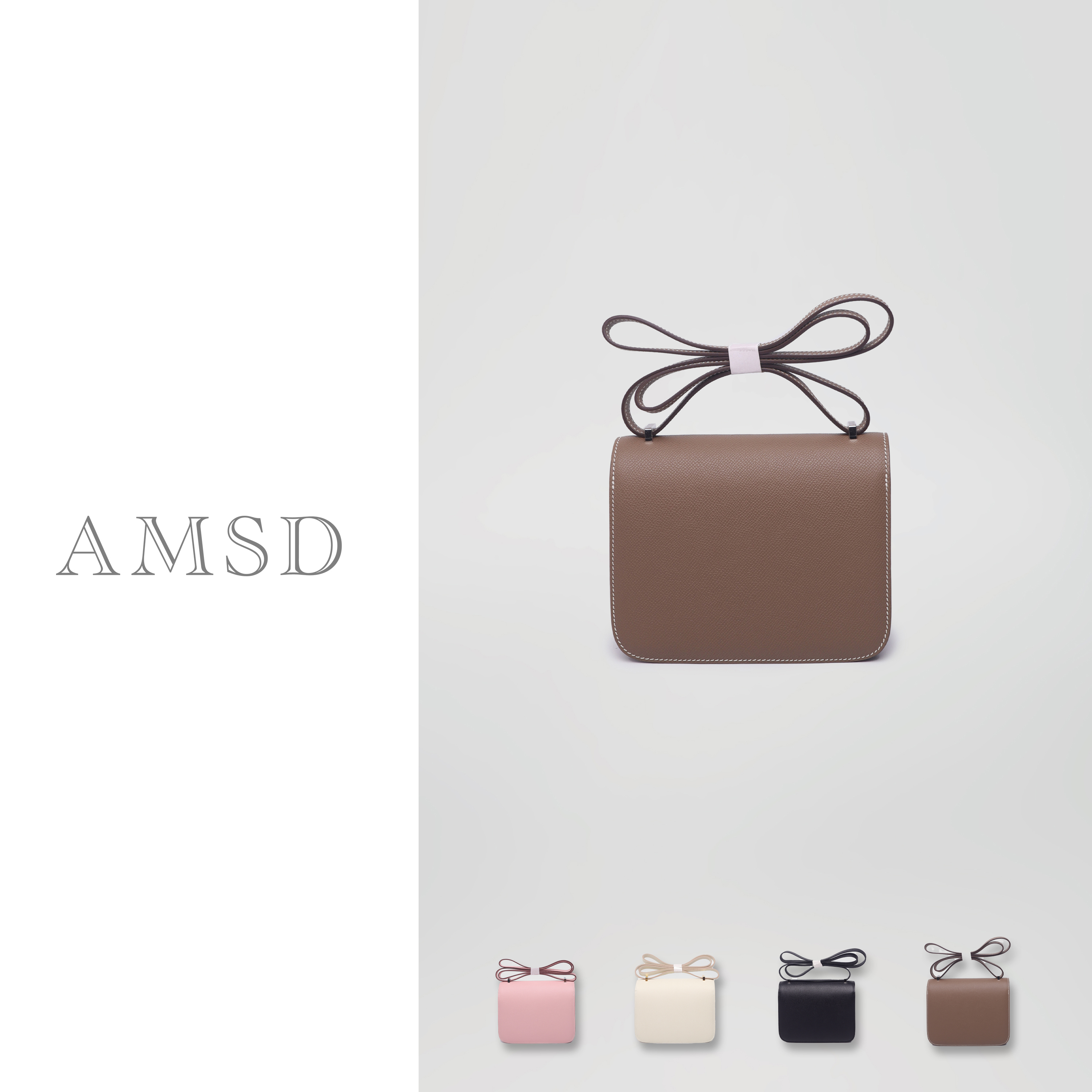 AMSD高奢头层牛皮女包高端女包C01-10082