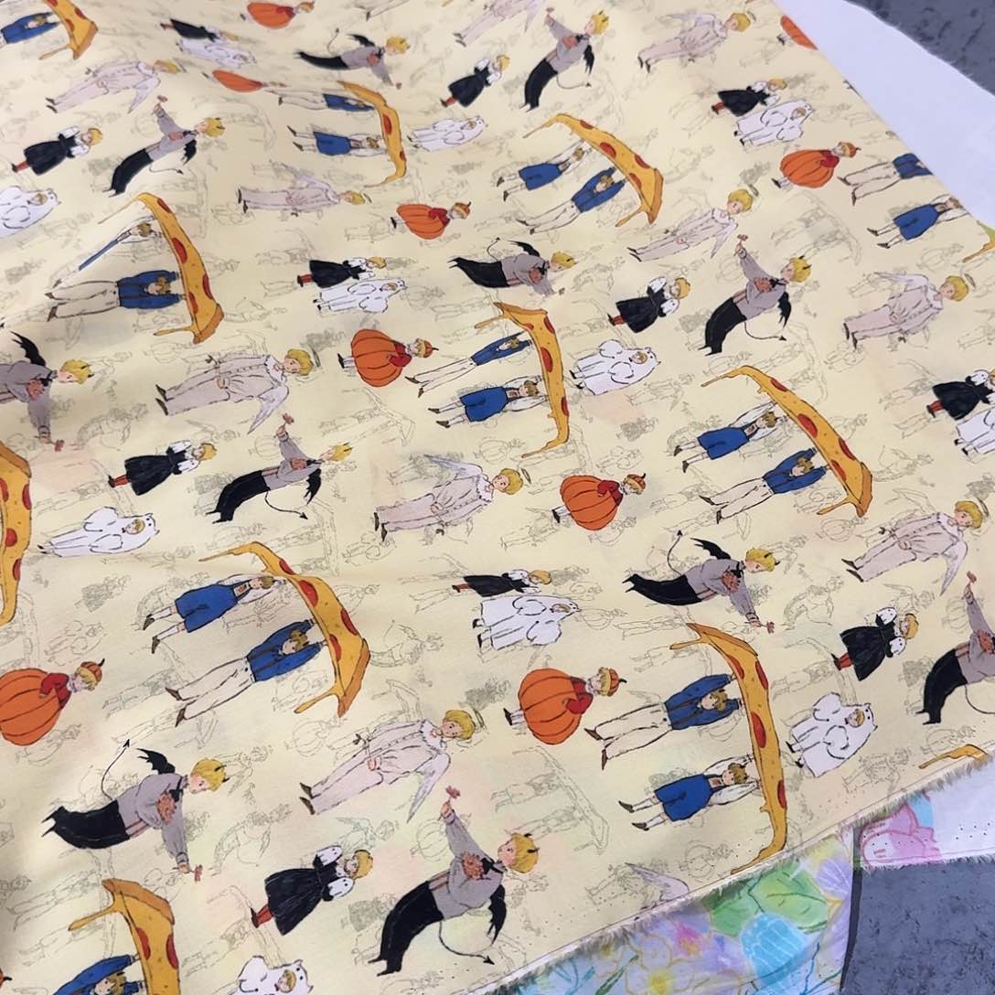 纯棉80支府绸1米长X1.45米宽地卷