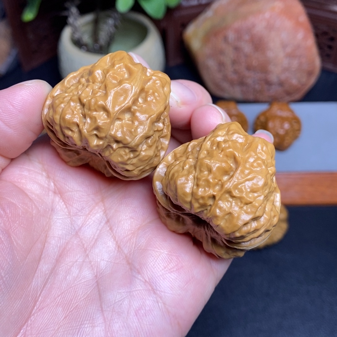 把件文玩核桃39，43蛙