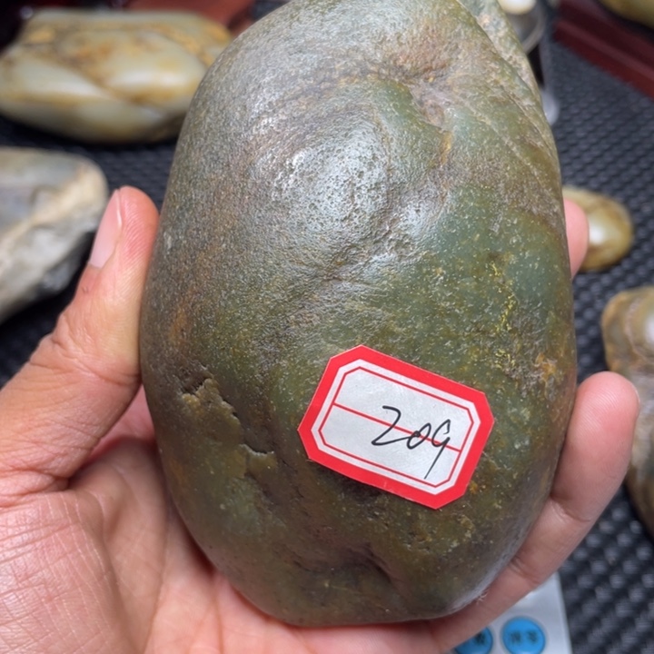 颈饰未镶嵌和田玉涂*209