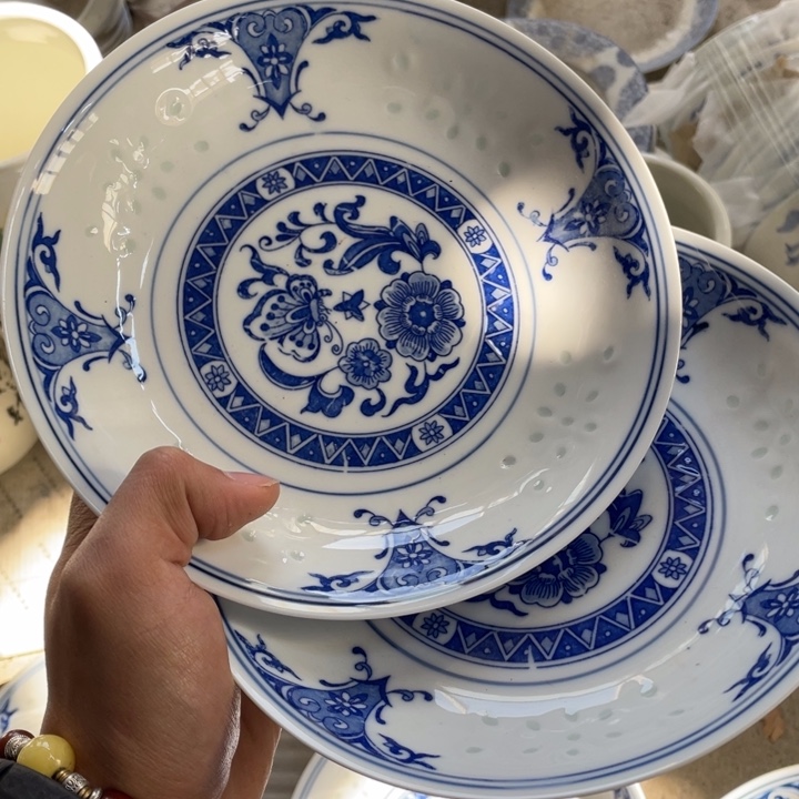 瓷碗景德镇高温细白瓷餐具