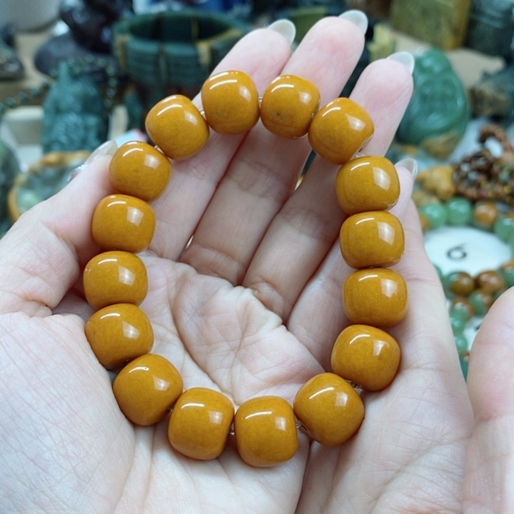 未镶嵌透闪石质玉手链